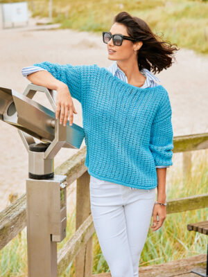 So einfach ist raffiniert: Trendiger Sweater