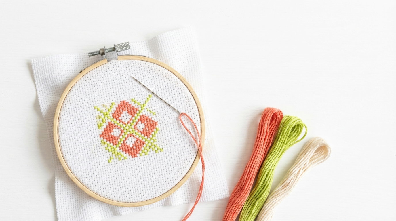 Kreuzstich-Sticken leicht gemacht