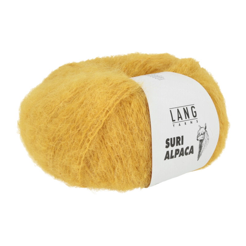Suri Alpaca DUNKELGELB 0013