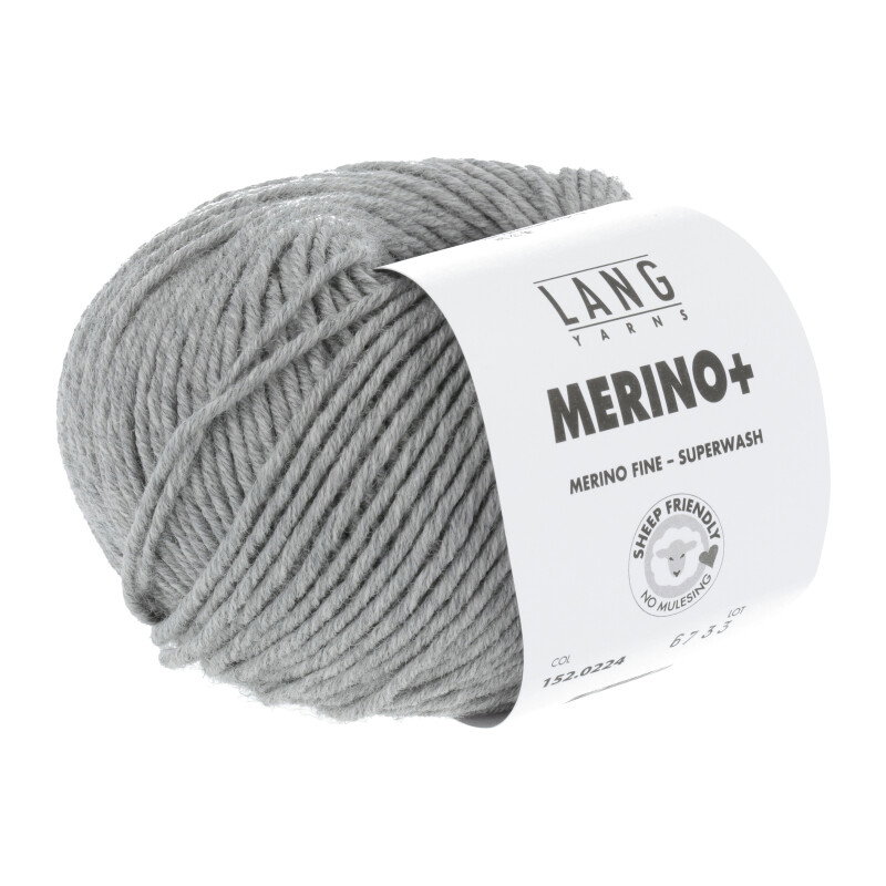 Merino Plus GRAU MELANGE 0224