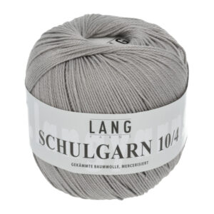 SCHULGARN 10/4 LANG - 1 - HELLGRAU 1.0024