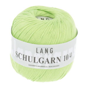 SCHULGARN 10/4 LANG - 1 - HELLGRÜN 1.0097