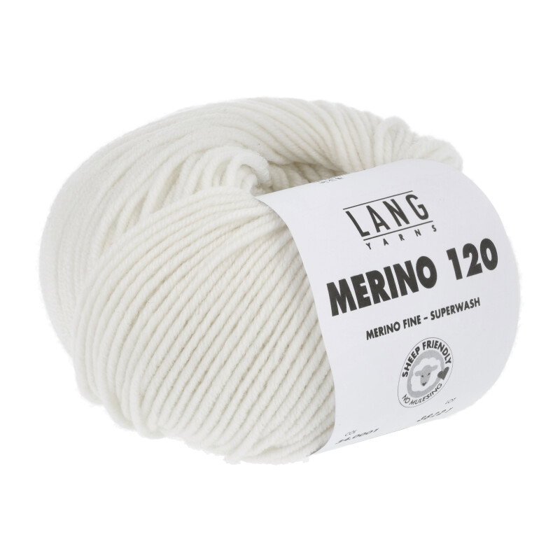 Merino 120 WEISS 0001