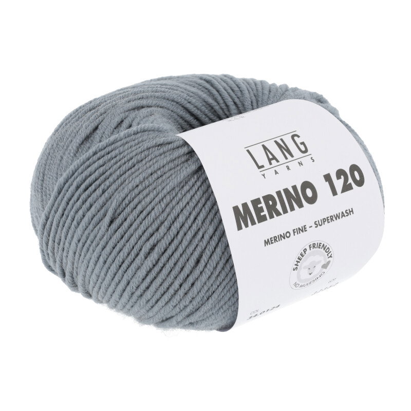 Merino 120 MAUSGRAU 0124