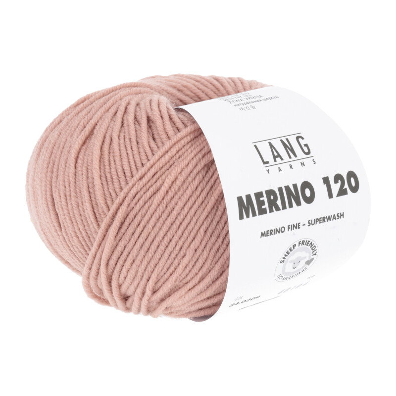 Merino 120 ROSA PUDER 0209