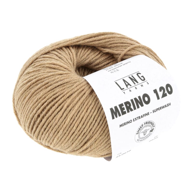 Merino 120 CAMEL MÉLANGE 0639