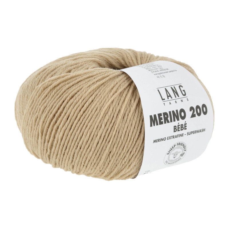 Merino 200 Bébé CAMEL 0339