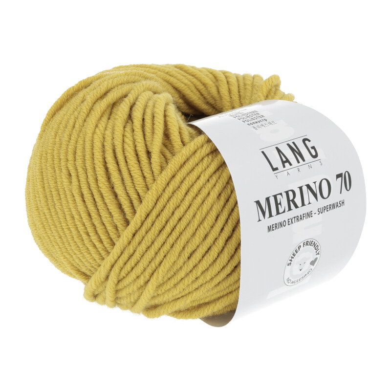 Merino 70 SONNENGELB 0014