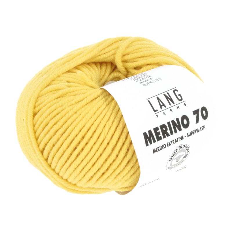 Merino 70 ZITRONE 0114