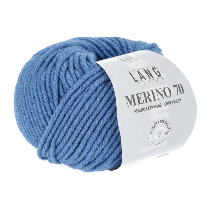 Merino 70 BLAU 0206