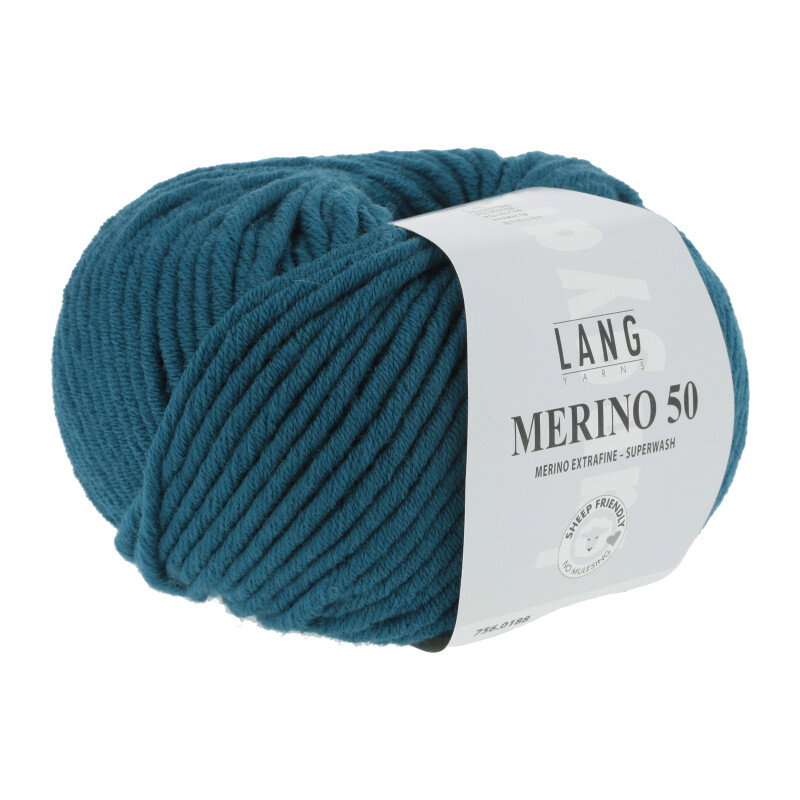 Merino 50 PETROL 0188