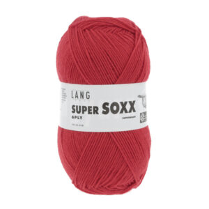 SUPER SOXX 6-FACH/6-PLY - 907 - ROT 907.0060