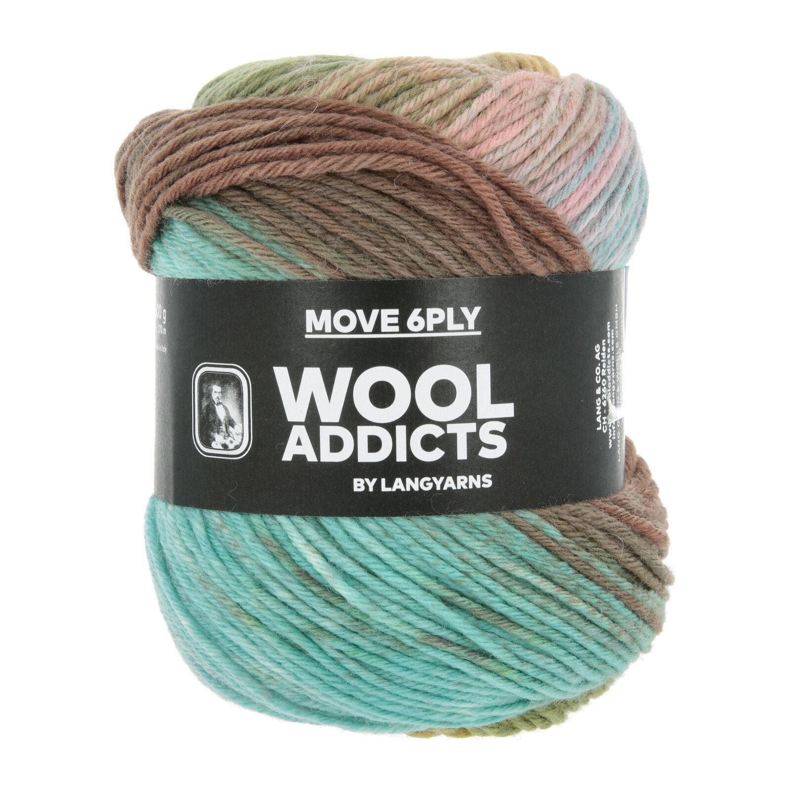 Move 6 Ply BLUE/GREEN/ORANGE/LILAC 0013