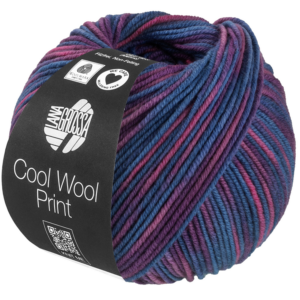 COOL WOOL - 67 - TAUBENBLAU/PFLAUME/ROTVIOLETT YA-670837